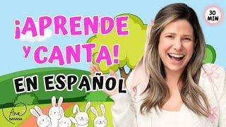 Aprende Español Bebés y Niños - Desarrollo del Lenguaje con Ana Banana - Canciones Infantiles