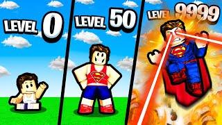 Becoming LEVEL 9999 SUPERHERO! - Roblox SuperNatural