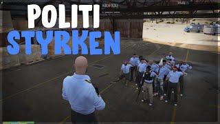 Politi styrken på KrukkeRP - FiveM [Dansk]