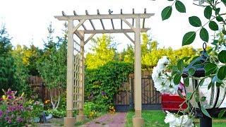 Садовая арка - пергола своими руками. Garden Arch DIY. Pergola