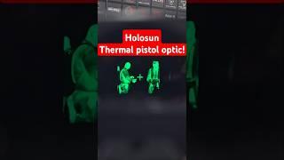 Jesus christ Holosun!  Therma pistol optic prototype#shotshow2025 #shotshow