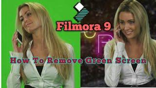 Filmora 9 | How To Green Screen Filmora9 | Green Screen remove in wondershare filmora 9