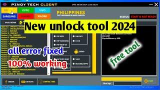 Pinoy tech client tool 2024 | oppo, vivo, realme, xiaomi, samsung free frp unlock tool