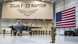 New 2026 F-22 Raptor FINALLY LAUNCHED Revealed – Next-Gen Stealth Monster SHOCKS the World!"
