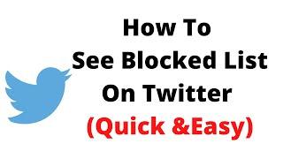 how to see blocked contacts on twitter,how to see blocked list on twitter