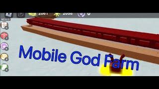 How to GOD FARM on Mobile in Booga Booga Reborn!