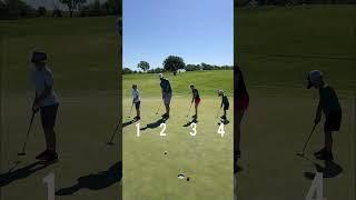 Which one GOES IN?? #golf #family #juniorgolf #kidsgolf