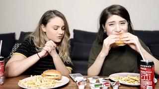 HAMBURGER MUKBANG ( YOUTUBER SEVGİLİ,ARKADAŞLIK İLİŞKİLERİ)