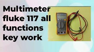 about of multimeter fluke 117 all functions work