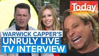 Hosts speechless when Warwick Capper begins singing | Today Show Australia