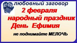 ЕФИМИЙ ЗИМНИЙ 2 февраля.Если потеряли ВАРЕЖКИ .Приметы