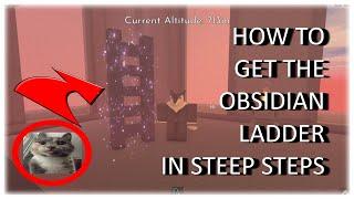 How to get Obsidian Ladder in Steep steps!