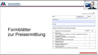 Formblätter zur Preisermittlung (ehemals efb-Preis)