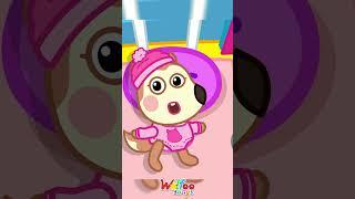 Goody Good Morning, Baby!  Wake up  #babysongs #nurseryrhymes #wolfoofamily #shorts