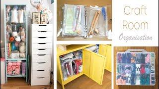 How I Organise My Craft Room | DIY Knitting & Sewing Needle Storage | Tips & Tricks