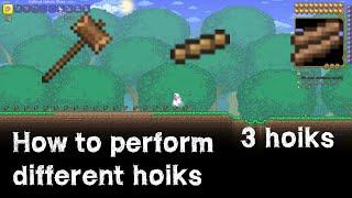 Terraia | Hoik Tutorial | How to do a hoik | Three different hoiks | Terraria bugs | Plantera Skip