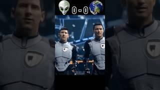 The day Ronaldo and Messi saved the World From Aliens  | Aliens vs Galaxy 11 |