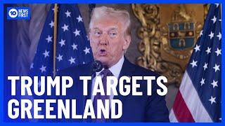 Trump’s Plan To Take Greenland, Seize Control Of Panama Canal | 10 News First