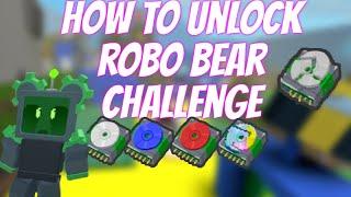 HOW TO REPAIR ROBO BEAR (Unlocking Robo Bear Challenge)! Roblox Bee Swarm Simulator