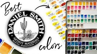 The 10 BEST Daniel Smith watercolor colors