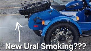 2023 Ural Sidecar Motorcycle Cold Start