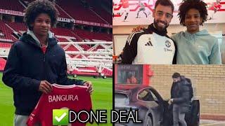 From   Sierra Leone , Manchester United COMPLETE signing midfield sensation Jed Bangura ...