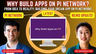 Why Build on Pi Network? | The Importance of Pi Apps for Open Mainnet Launching! #PiNetwork #PiApp