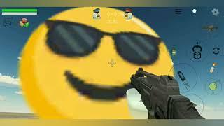 how to make big emojis in chicken gun