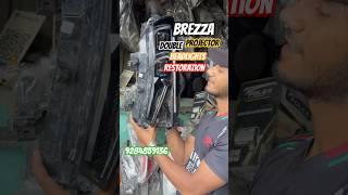 DW40 Are afraid with me | How I restoration brezza headlights | #automobile #smartphone #modified