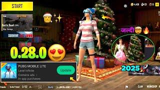 Pubg Lite New 0.28.0 Christmas Update 2024 | Pubg Mobile Lite 0.28.0 Comeback Update 2024 