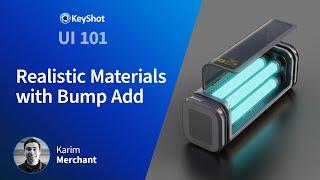 How to Get Started with KeyShot - Realistic Materials with Bump Add