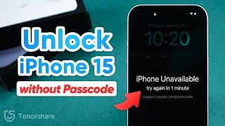 3 WAYS How to Unlock iPhone 15/15 Plus/15 Pro/15 Pro Max without Passcode 2025