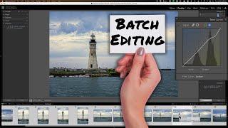 How I BATCH EDIT in Lightroom