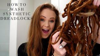 How I wash my synthetic dreadlocks!