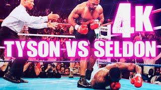 Mike Tyson vs Bruce Seldon (Highlights) 4K