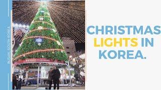 CHRISTMAS LIGHTS IN BUSAN, SOUTH KOREA// Vlogmas 2019