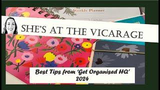 My favourites tips from the Get Organised HQ Conference 2024