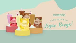 exante Vegan Range | New and improved recipe!