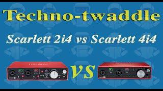 Review Scarlett 4i4 vs 2i4