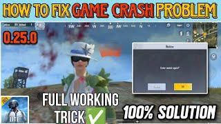 Pubg Mobile Lite Crash Problem Solved Crash Fix New Trick | How To Fix Crash Problem In Pubg Lite.