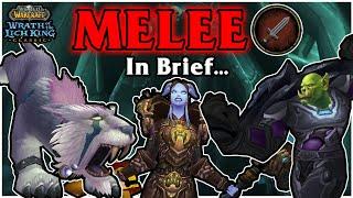 MELEE In Wrath Classic - In Brief...