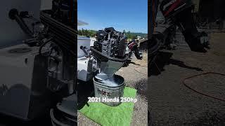 2021 Honda 250hp V6 V-TEC. @OutboardMadness #outboardmadness