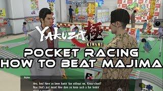 Yakuza Kiwami I How To Beat Majima At Pocket Racing I PS4 Pro