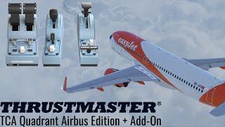 Full Departure Sequence Using The Thrustmaster TCA Airbus Quadrant!