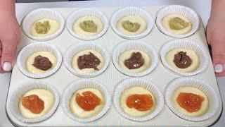 MUFFIN morbidi e soffici! 1 IMPASTO 1000 IDEE Super golosi e spariscono in un attimo!Ricetta Facile