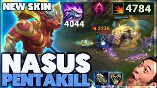 3 MILLION DAMAGE | MOST STACKS EVER | 4K+  STACK NASUS - BunnyFuFuu