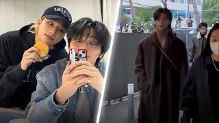 straykids news! Caught on Camera Straykids Felix and Hyunjin Spotted Dining Without Security?