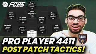 PRO PLAYER 4411 FORMATION AND CUSTOM TACTICS IN FC 25 ULTIMATE TEAM