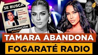 TAMARA MARTÍNEZ ABANDONA FOGARATÉ RADIO POR PLEITO CON ANA CAROLINA “REVELAN MENSAJES PRIVADOS”