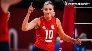 Jordan Larson  MVP of #Tokyo2020! | Volleyball World